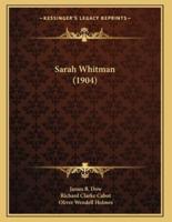 Sarah Whitman (1904)