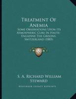 Treatment Of Anemia