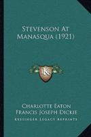 Stevenson At Manasqua (1921)