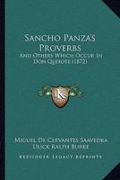 Sancho Panza's Proverbs