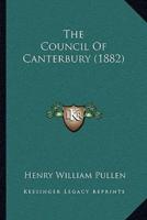 The Council Of Canterbury (1882)