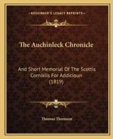 The Auchinleck Chronicle