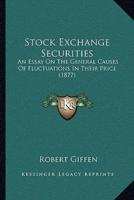 Stock Exchange Securities