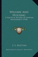 Welfare And Housing