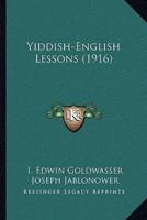 Yiddish-English Lessons (1916)