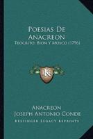 Poesias De Anacreon