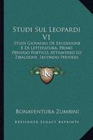 Studi Sul Leopardi V1