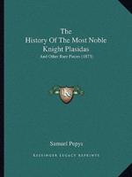 The History Of The Most Noble Knight Plasidas
