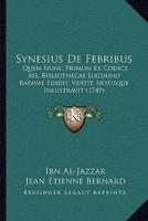 Synesius De Febribus