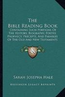 The Bible Reading Book