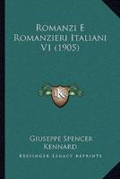 Romanzi E Romanzieri Italiani V1 (1905)