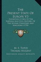 The Present State Of Europe V3