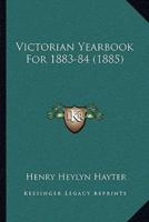 Victorian Yearbook For 1883-84 (1885)