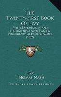 The Twenty-First Book Of Livy