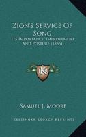 Zion's Service Of Song