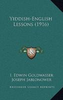 Yiddish-English Lessons (1916)