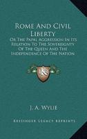 Rome And Civil Liberty