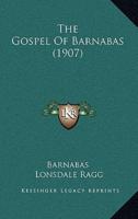 The Gospel Of Barnabas (1907)