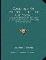 Condition Of Liverpool, Religious And Social