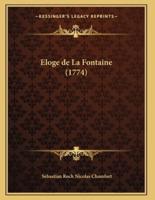 Eloge De La Fontaine (1774)