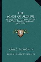 The Songs Of Alcaeus