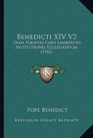 Benedicti XIV V2