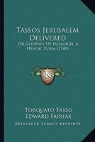 Tassos Jerusalem Delivered