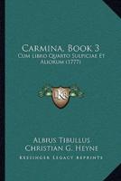 Carmina, Book 3