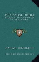 365 Orange Dishes