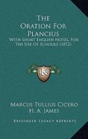 The Oration For Plancius