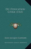 De L'Education Civile (1765)