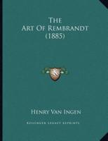 The Art Of Rembrandt (1885)