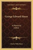 George Edward Hayes