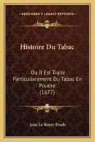 Histoire Du Tabac
