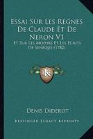 Essai Sur Les Regnes De Claude Et De Neron V1