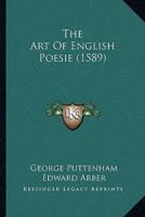 The Art Of English Poesie (1589)