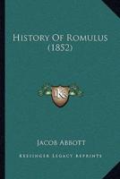 History Of Romulus (1852)