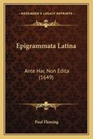 Epigrammata Latina