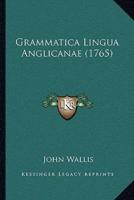 Grammatica Lingua Anglicanae (1765)