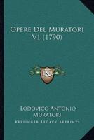 Opere Del Muratori V1 (1790)