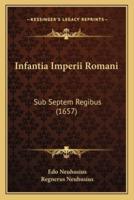 Infantia Imperii Romani