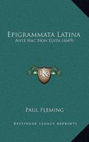 Epigrammata Latina