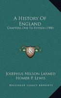 A History Of England