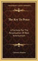 The Key To Peace