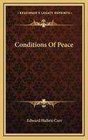 Conditions Of Peace