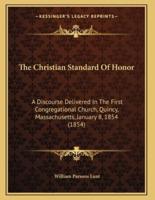The Christian Standard Of Honor