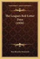 The Leagues Red Letter Days (1920)
