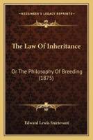 The Law Of Inheritance