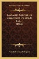 L'Avant-Coureur Du Changement Du Monde Entier (1786)