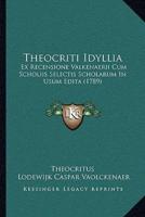 Theocriti Idyllia